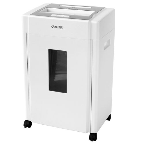得力9904 電動大功率碎紙機 顆粒狀4級保密靜音粉碎機 - 特匯商城